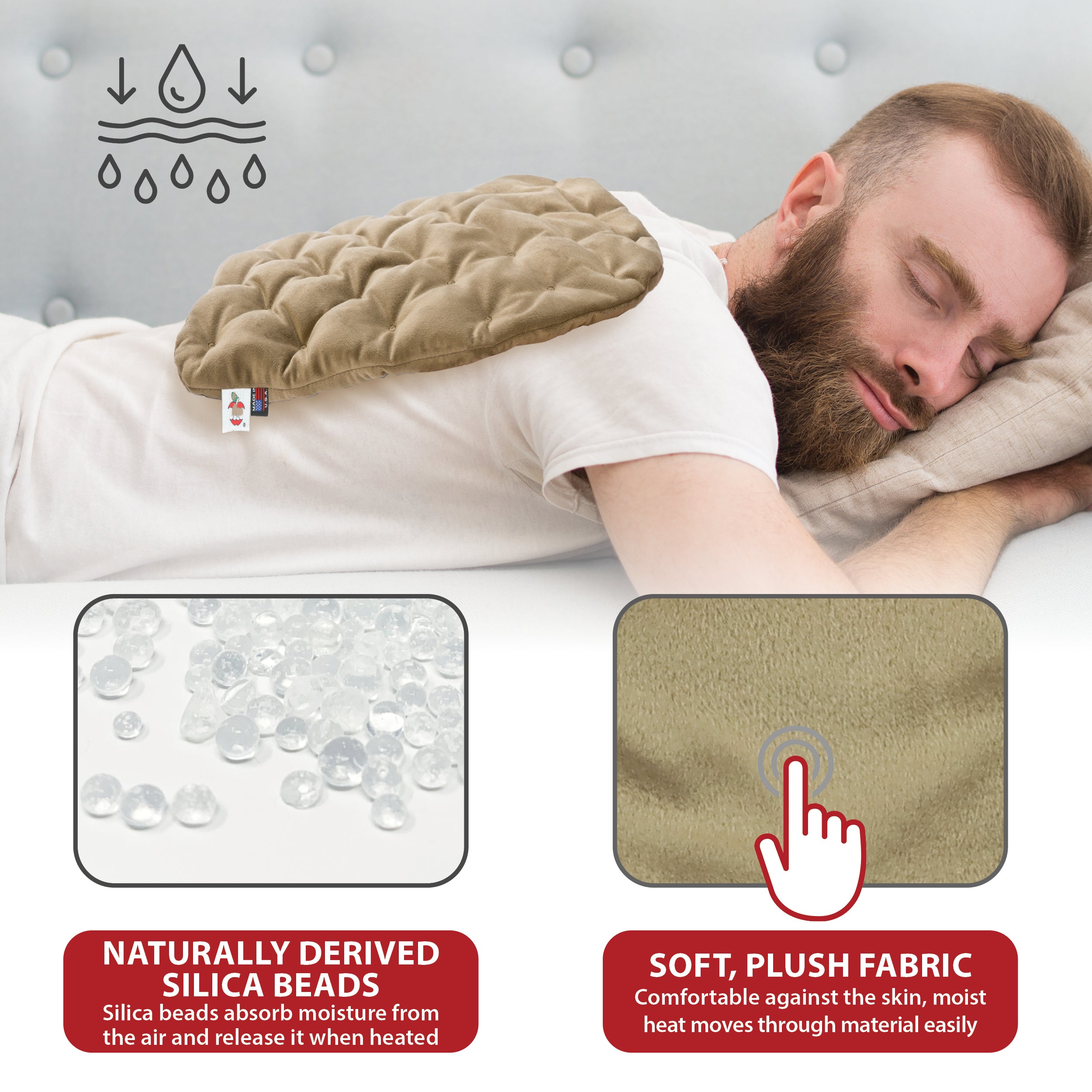 MicroBeads Moist Heat Therapy Packs