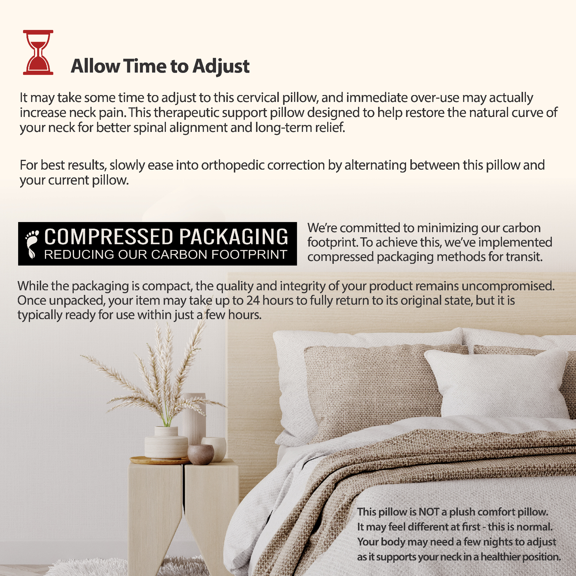 Tri-Core Cervical Support Pillow