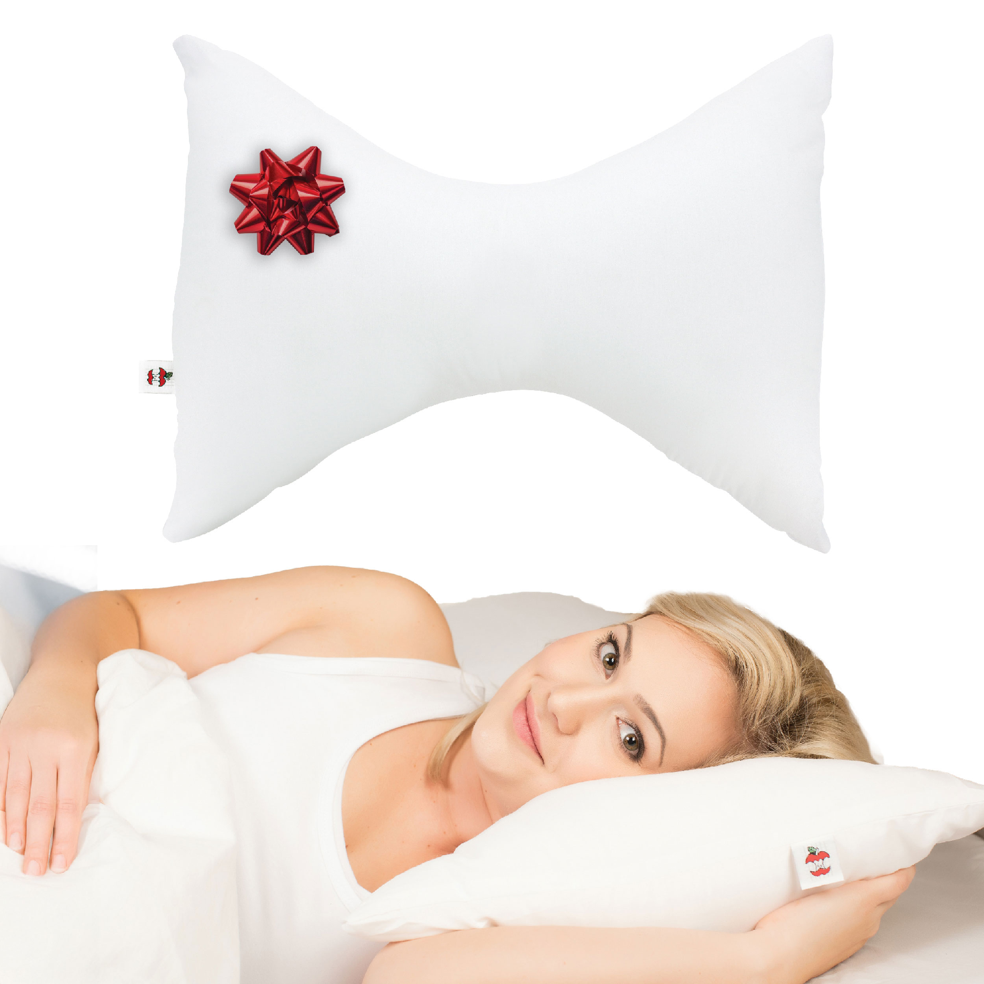 Bowtie Pillow Cervical Support Pillow