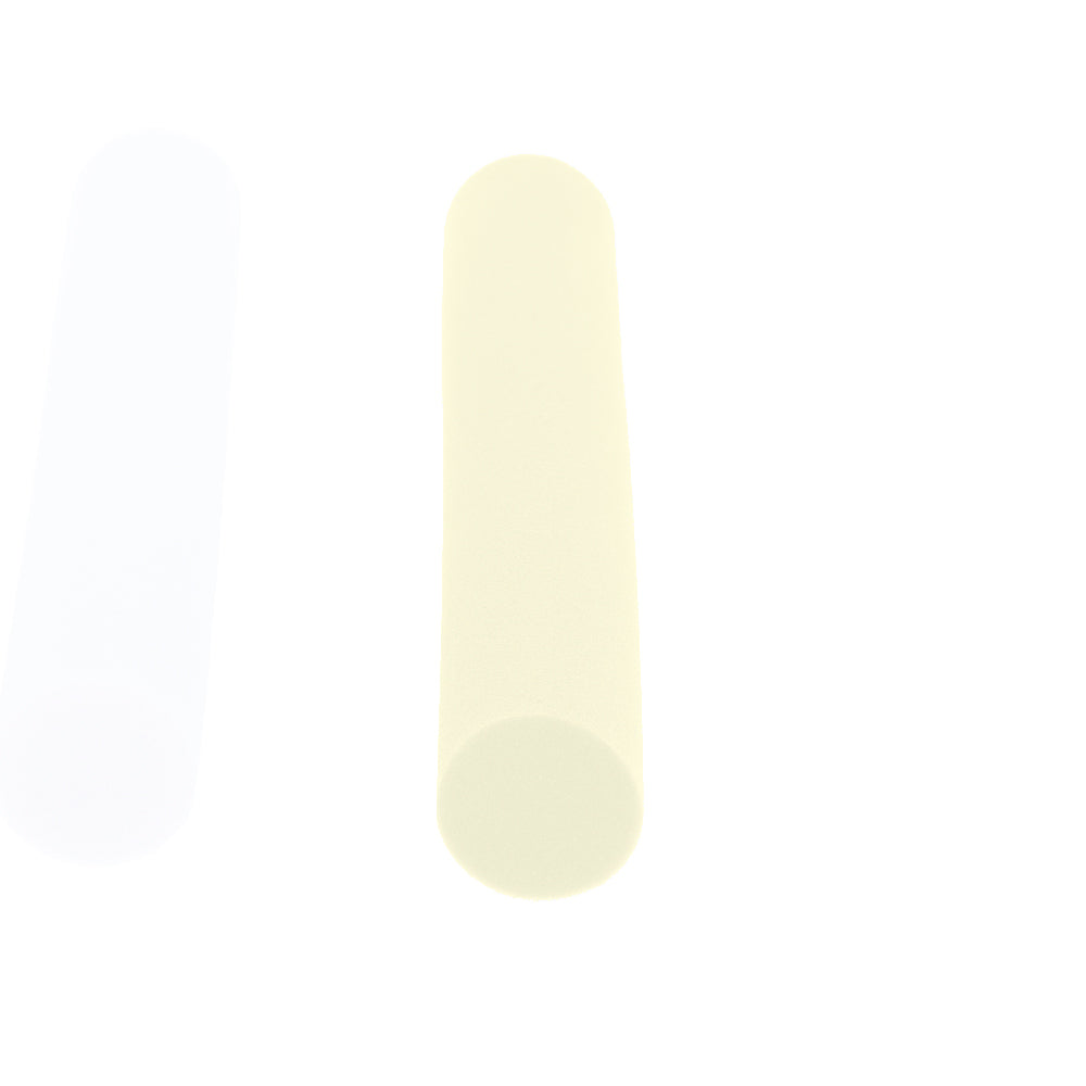 Core Products® Replacement Foam Insert for the Double Core Select® Cervical Pillow in Yellow, X-Firm density. Image shows a single, yellow cylindrical foam core replacement insert on a white background. Foam core only, designed to restore customized neck support and cervical alignment for Double Core Select® pillows.