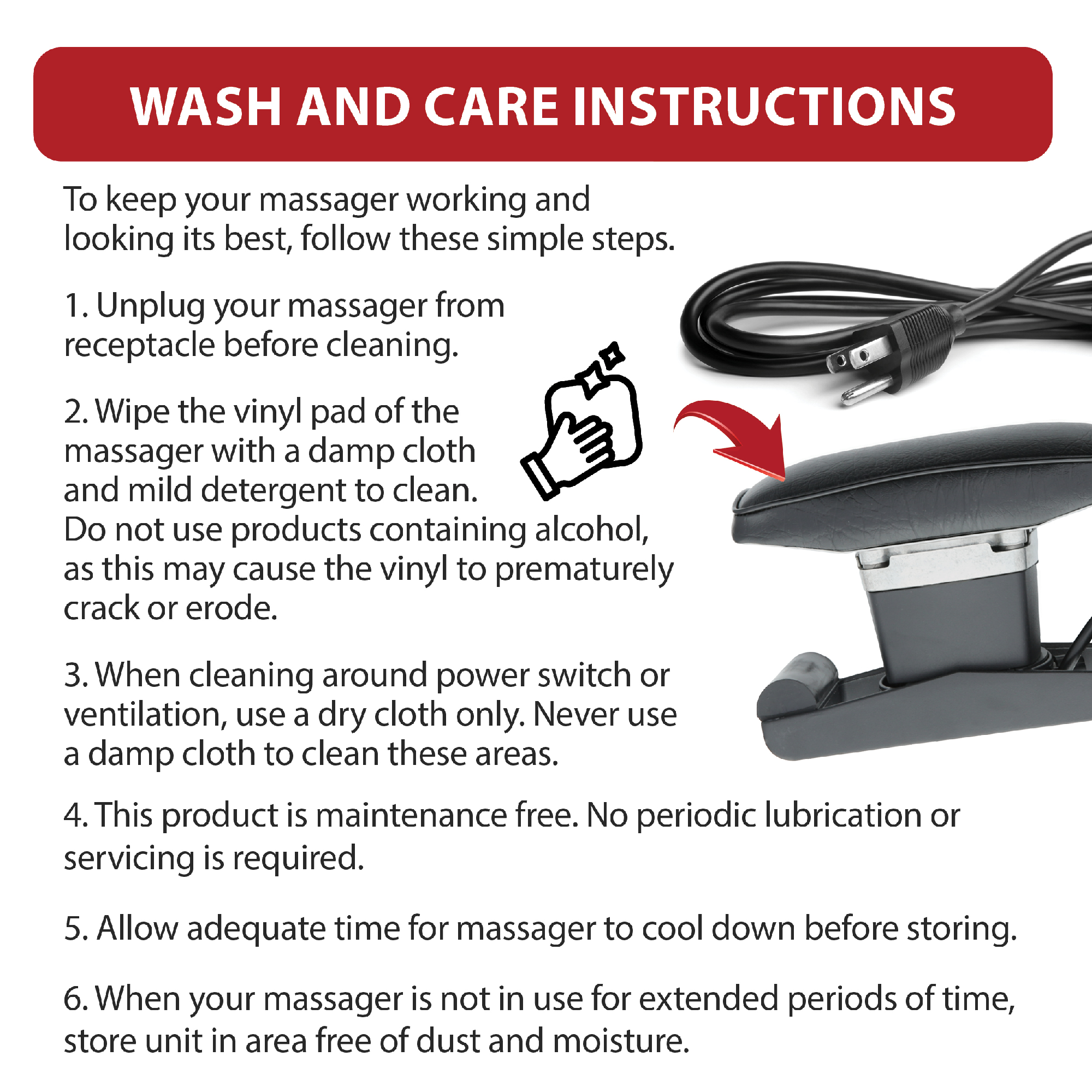 Jeanie Rub Variable Speed Massager