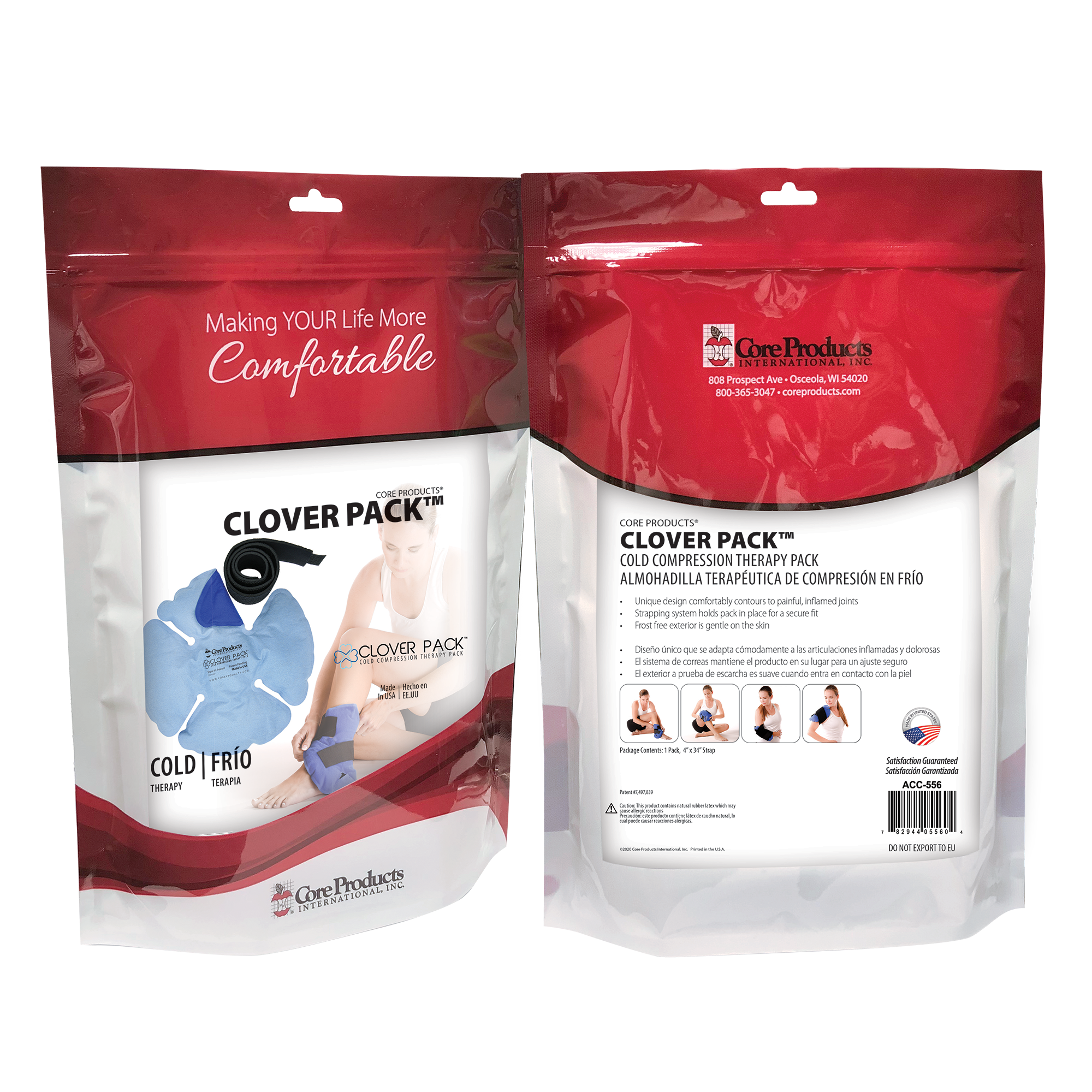 Clover Pack Cold Compression Therapy Pack
