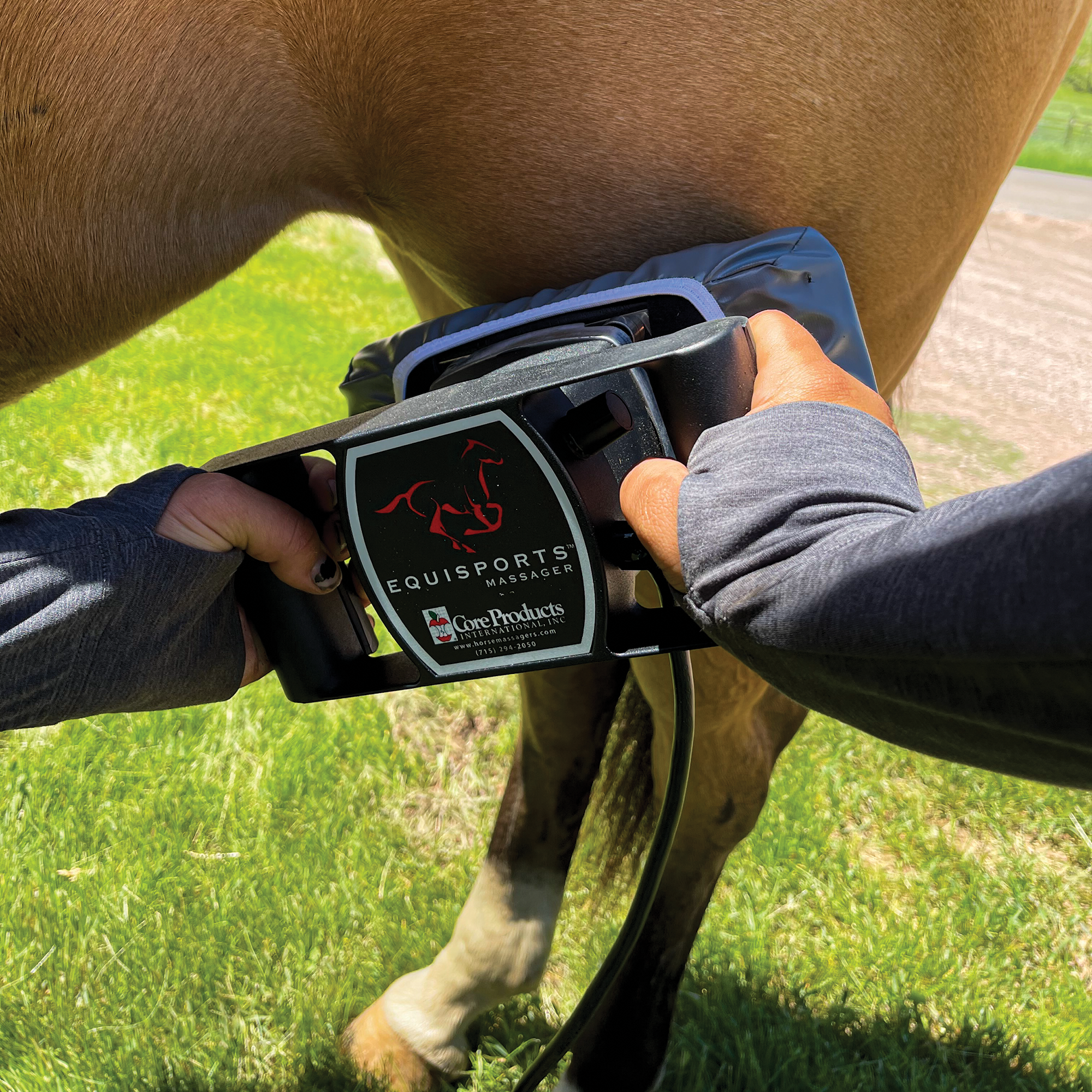 Equisports Massager Leg Adapter w/ Gray Cover (Discontinued)