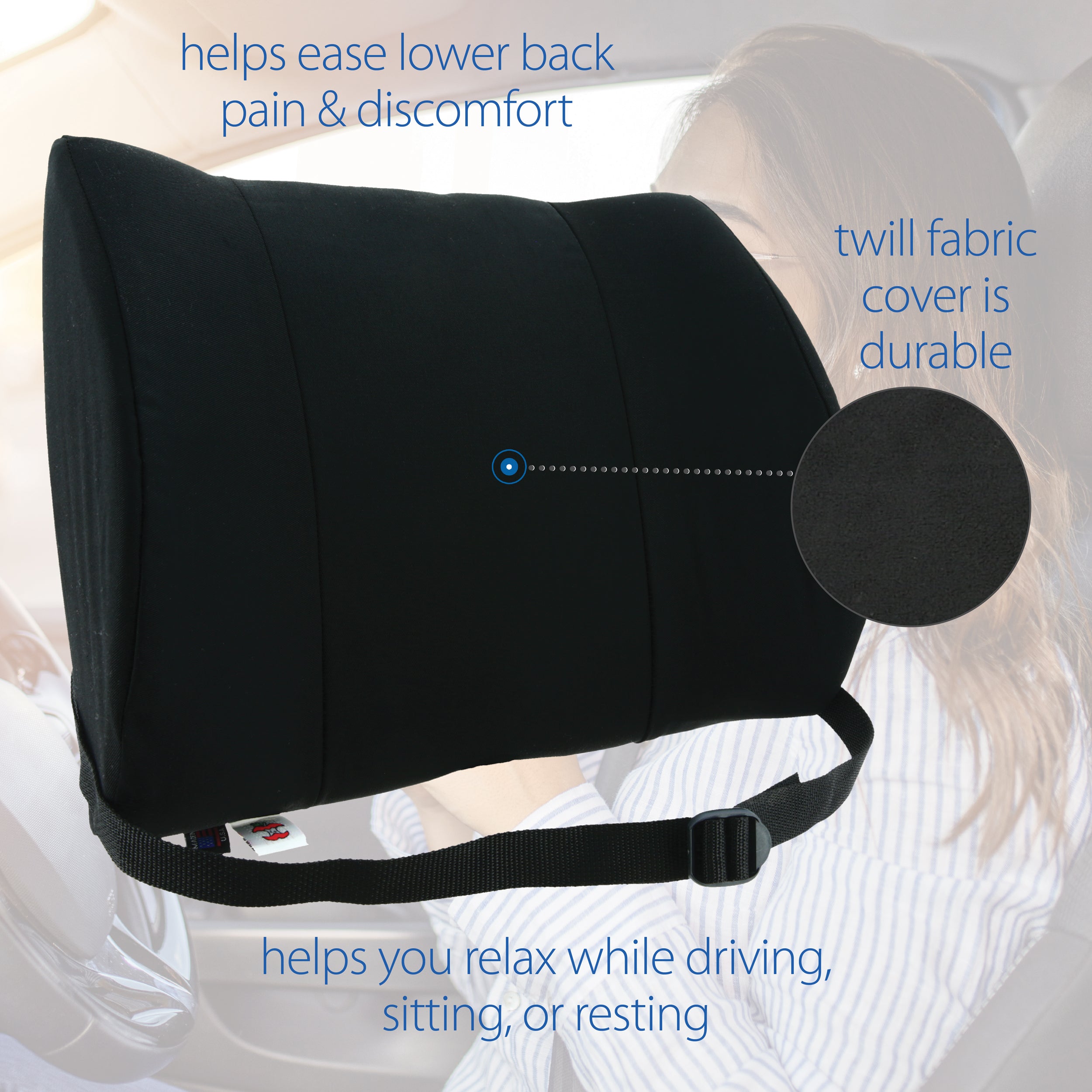 Sitback Rest Plus Lumbar Support