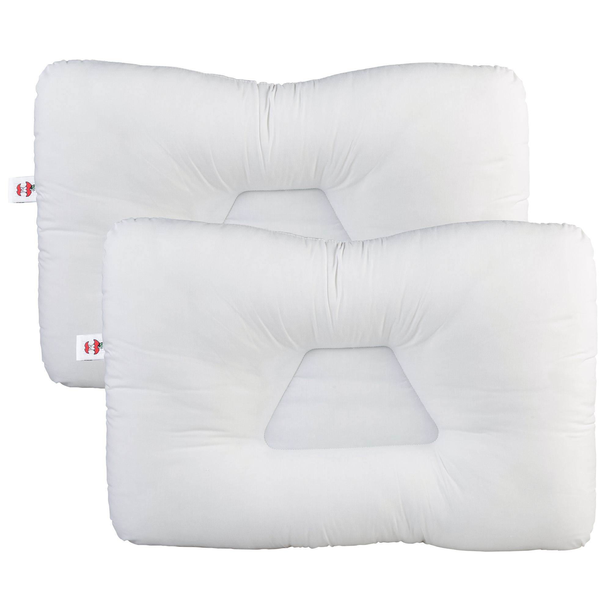 Tri-Core Cervical Support Pillow Full Size - Firm Support - 2 Pack
