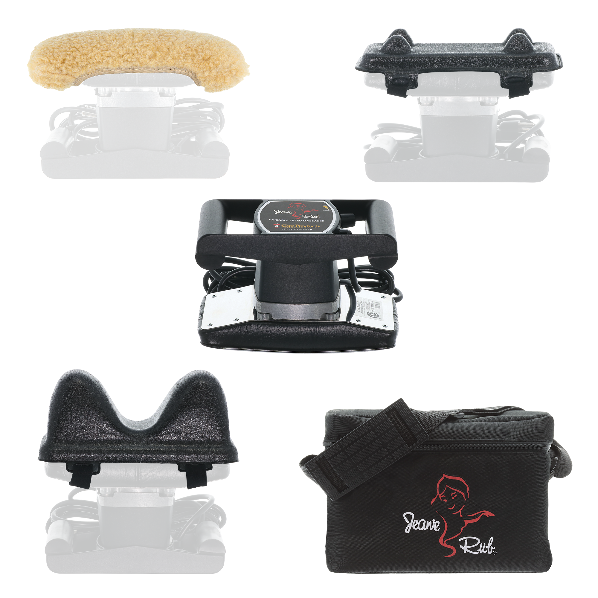 Jeanie Rub Massager Professional Package