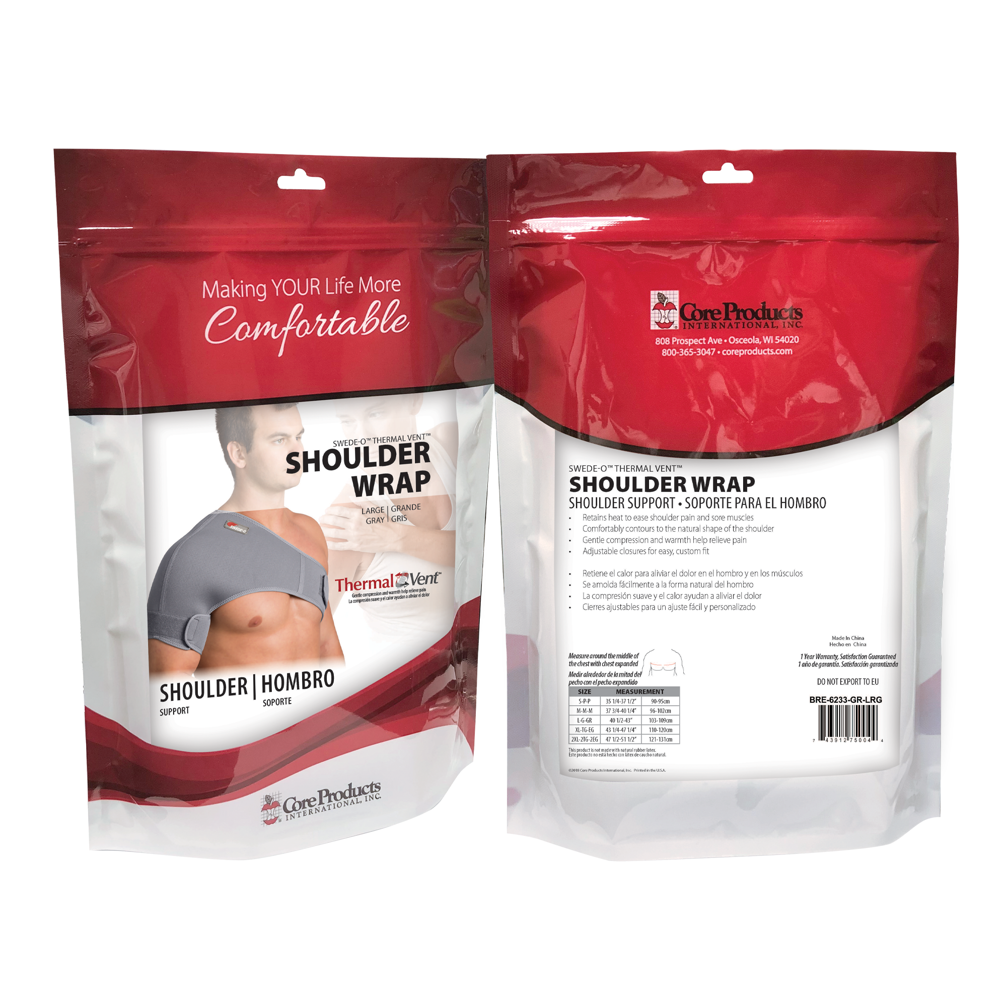 Swede-O Thermal Vent Shoulder Wrap