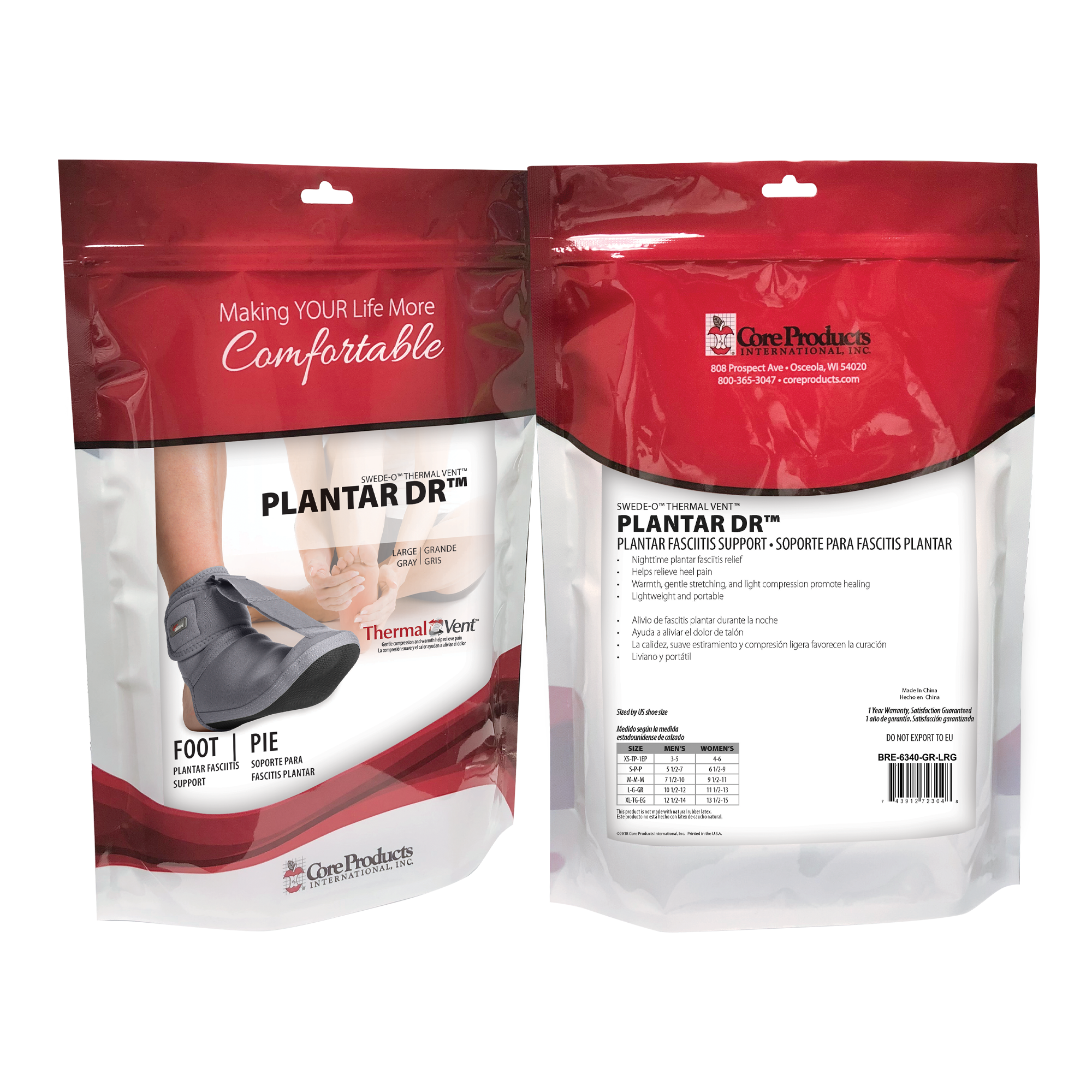 Swede-O Thermal Vent Plantar DR