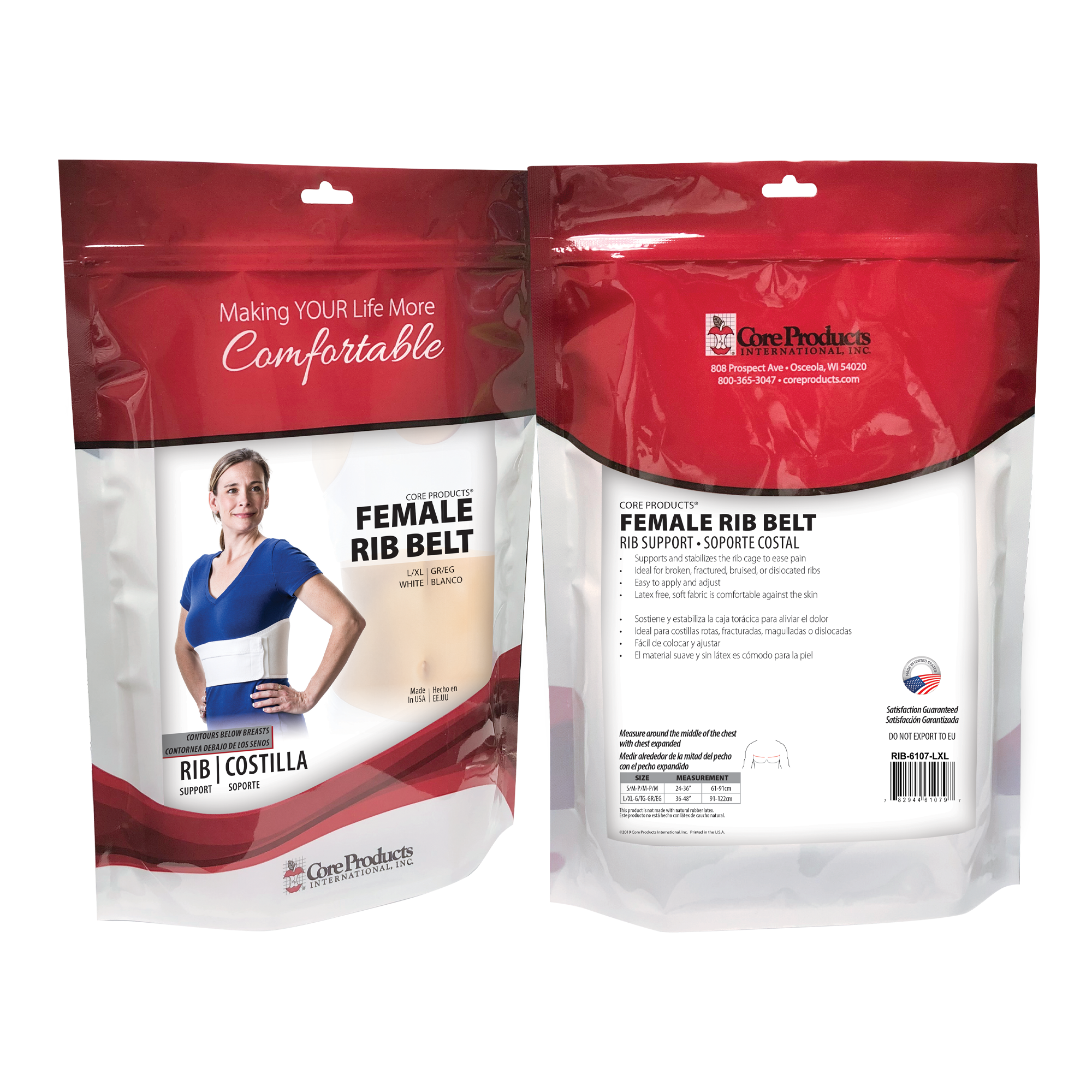 Female Rib Belt Support