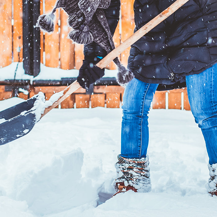 How to Shovel Snow Injury Free
