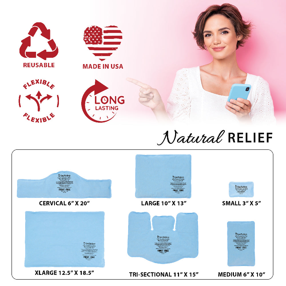 Hot & Cold Soft Comfort CorPak | Ice & Heat Therapy Packs