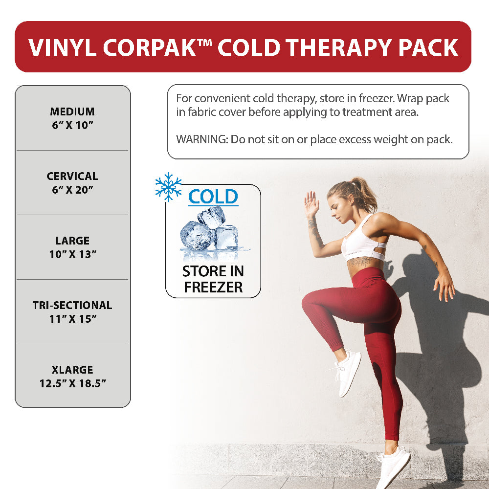 Vinyl Cold Corpak | Ice Pack Help Relieve Headaches & Ease Pain