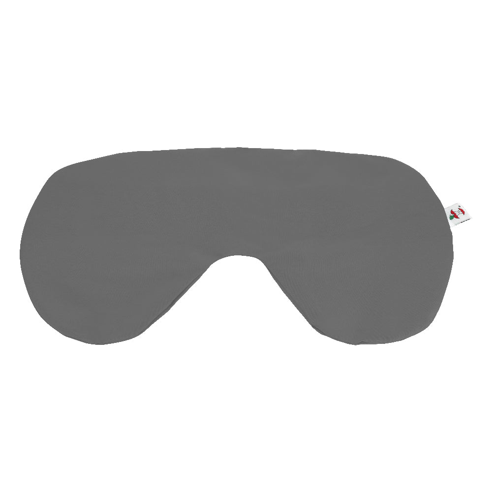 Core Products gray pillowcase designed to fit the Travel Core Pillow, shown with a soft, smooth fabric finish. The case provides a clean, protective cover for the Travel Core Pillow, and features a visible tag with the Core Products apple logo for brand identification.