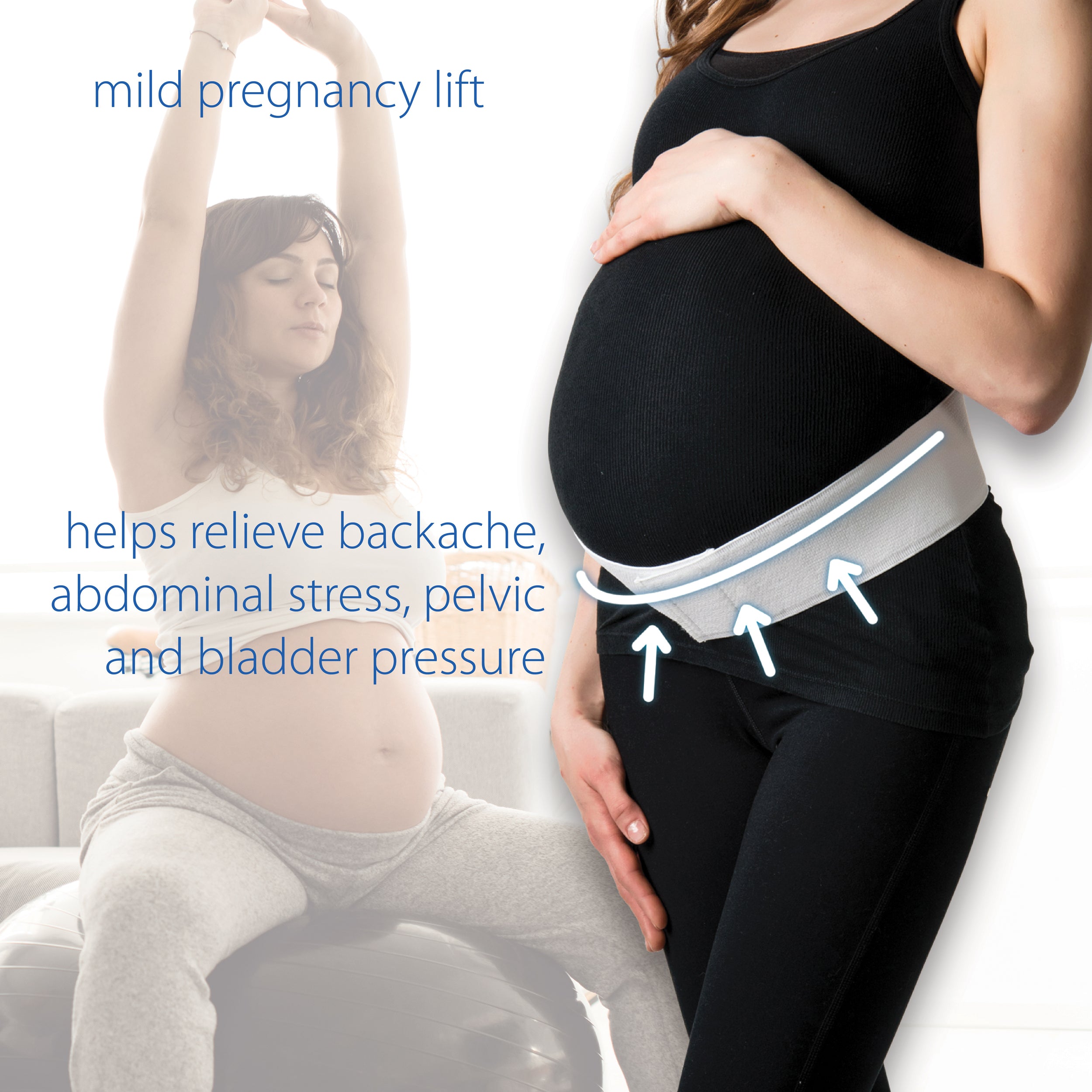 Baby Hugger Lil' Lift Maternity Support Belt for Pregnancy