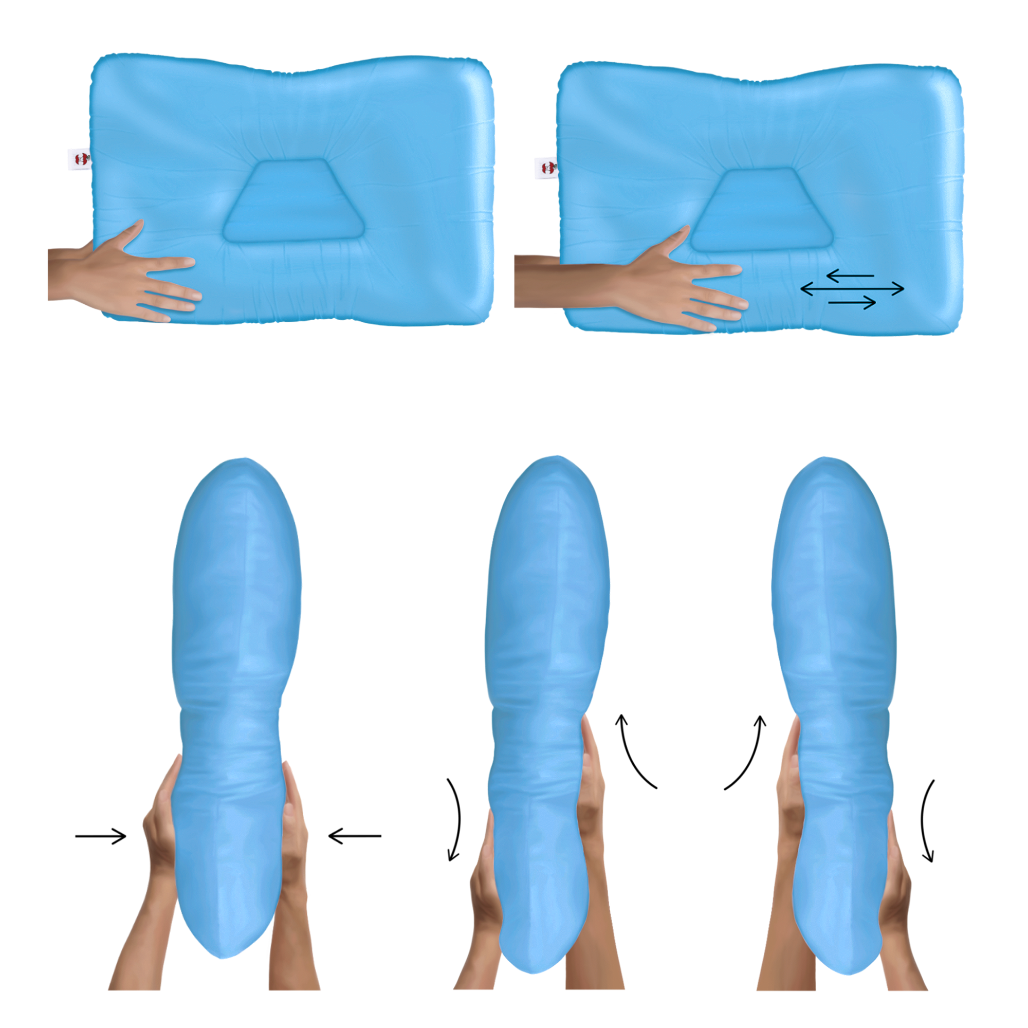 Tri-Core Cervical Support Pillow