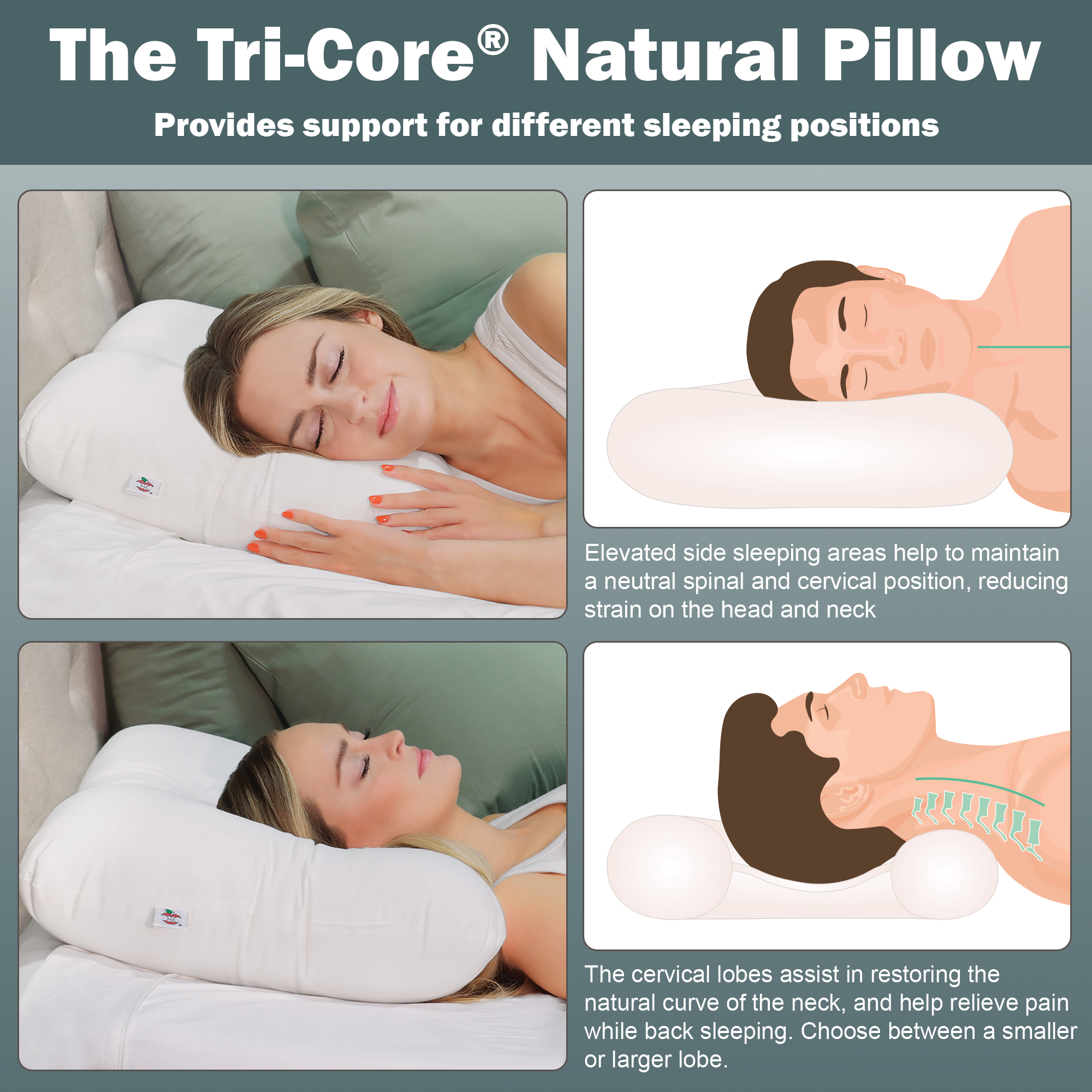 Best organic pillow for neck pain hot sale