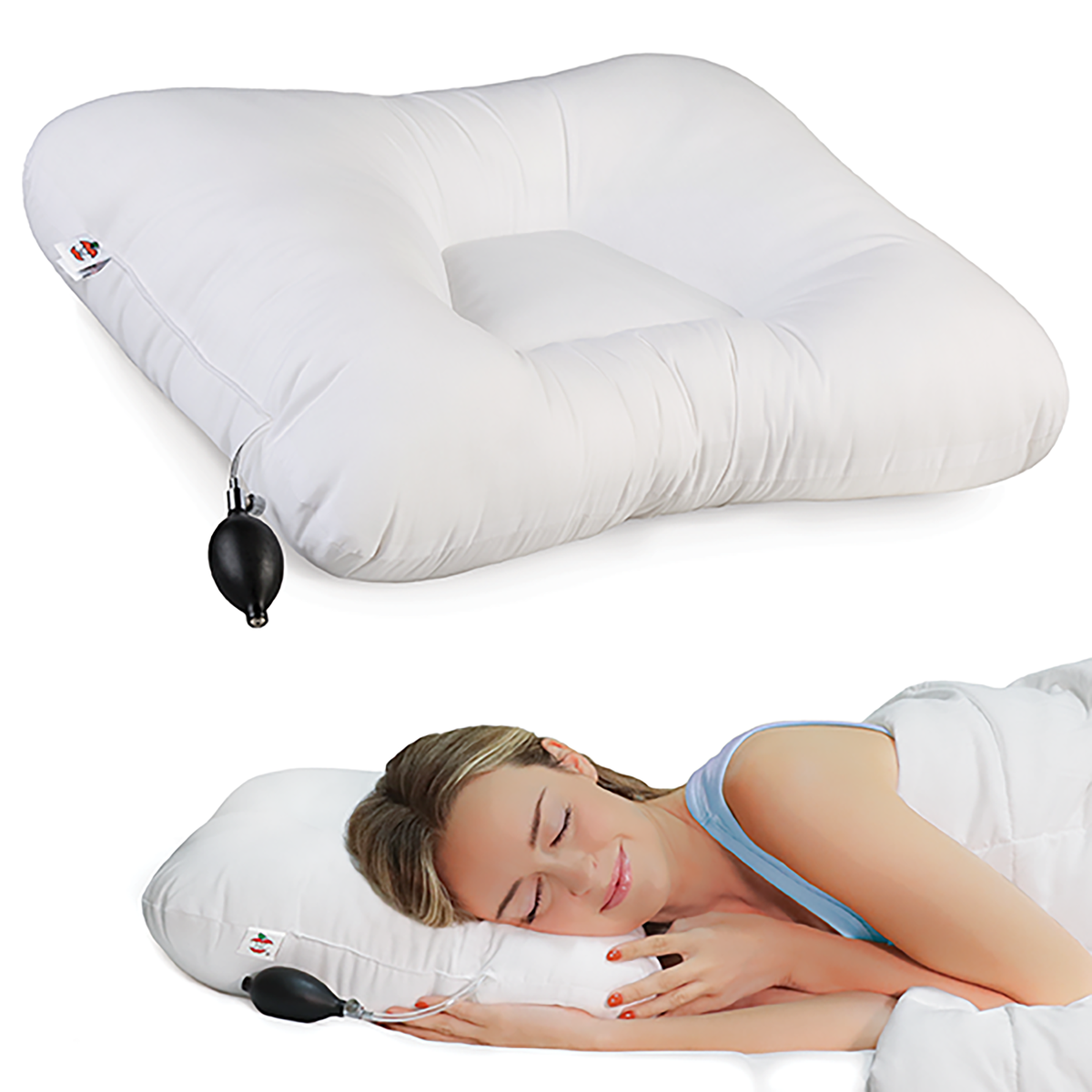 Tri-Core Air Adjustable Pillow