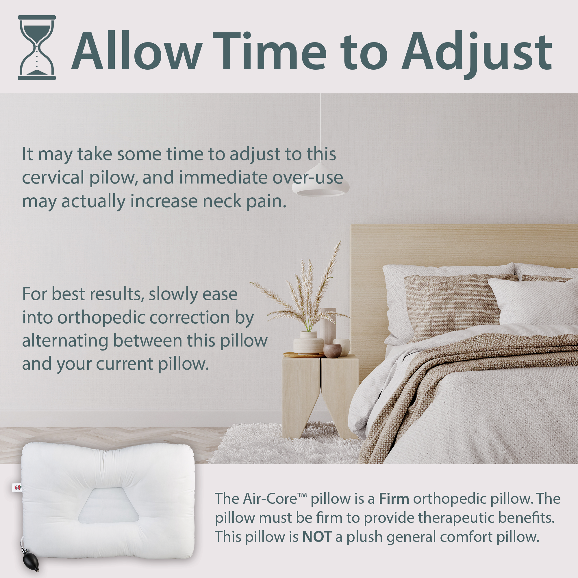 Air-Core Adjustable Tri-Core Pillow (Discontinued)
