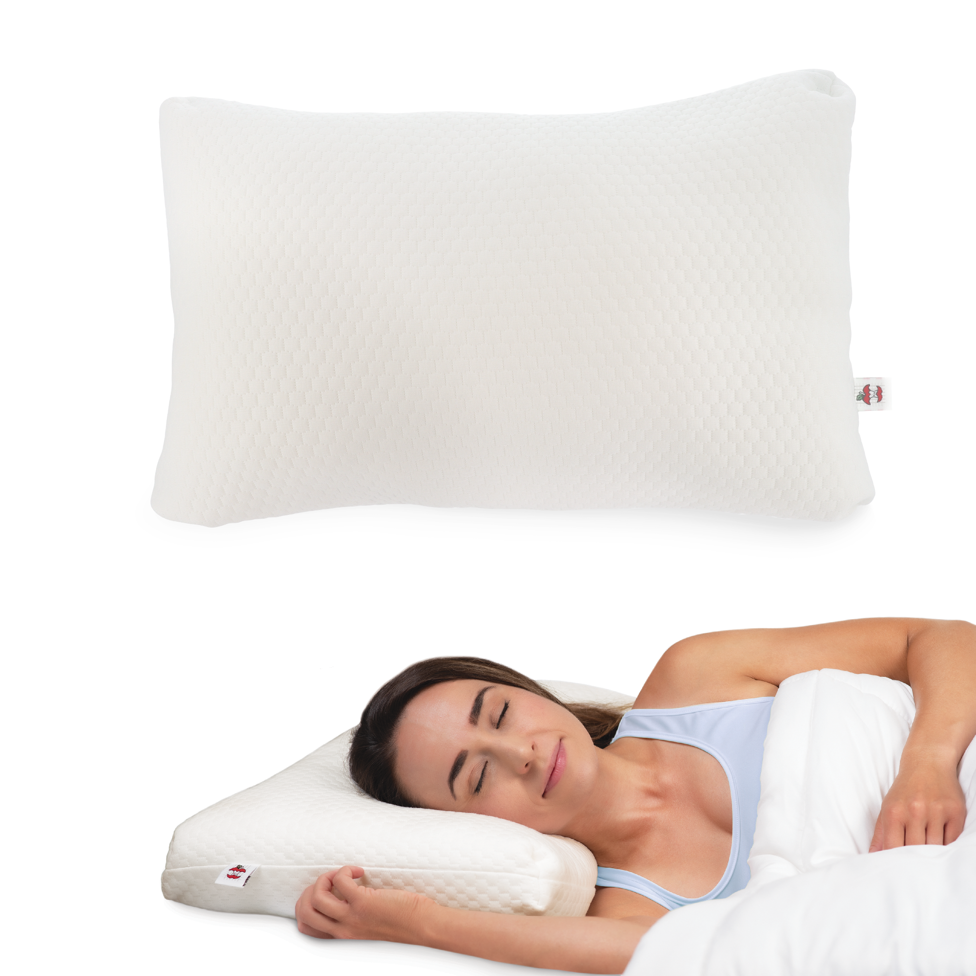 Adjust-A-Loft Fiber Adjustable Comfort Pillow, Standard/Full