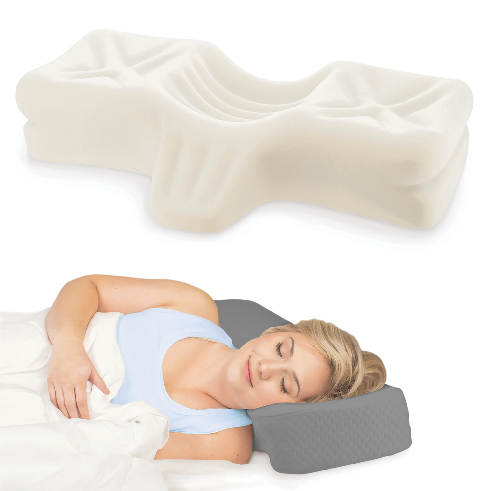 Therapeutica Cervical Orthopedic Pillow | For Back & Side Sleeping