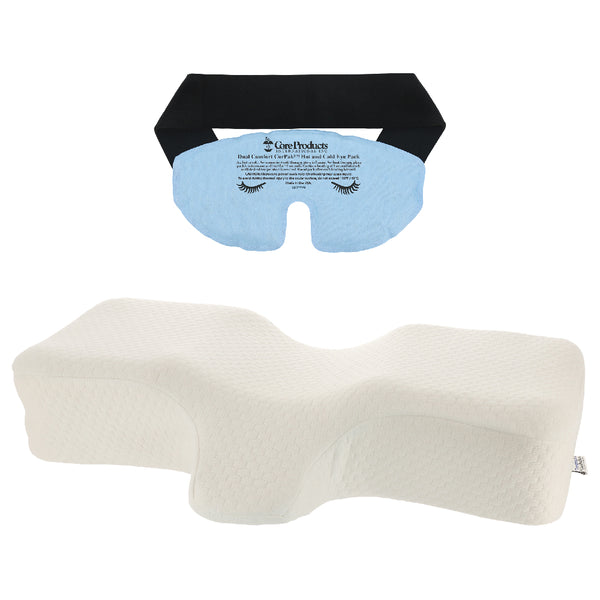 Therapeutica Orthopedic Sleeping Pillow & Migraine Eye Mask Hot or Col