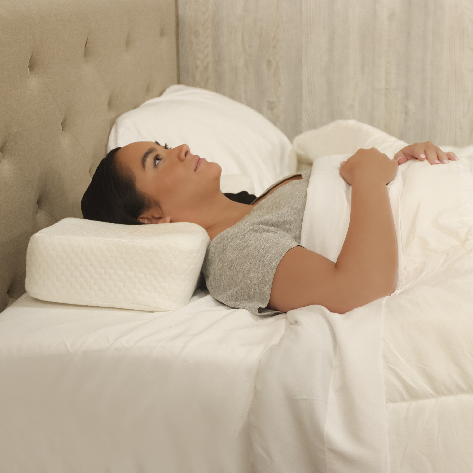 Therapeutica Cervical Orthopedic Pillow For Back Side Sleeping