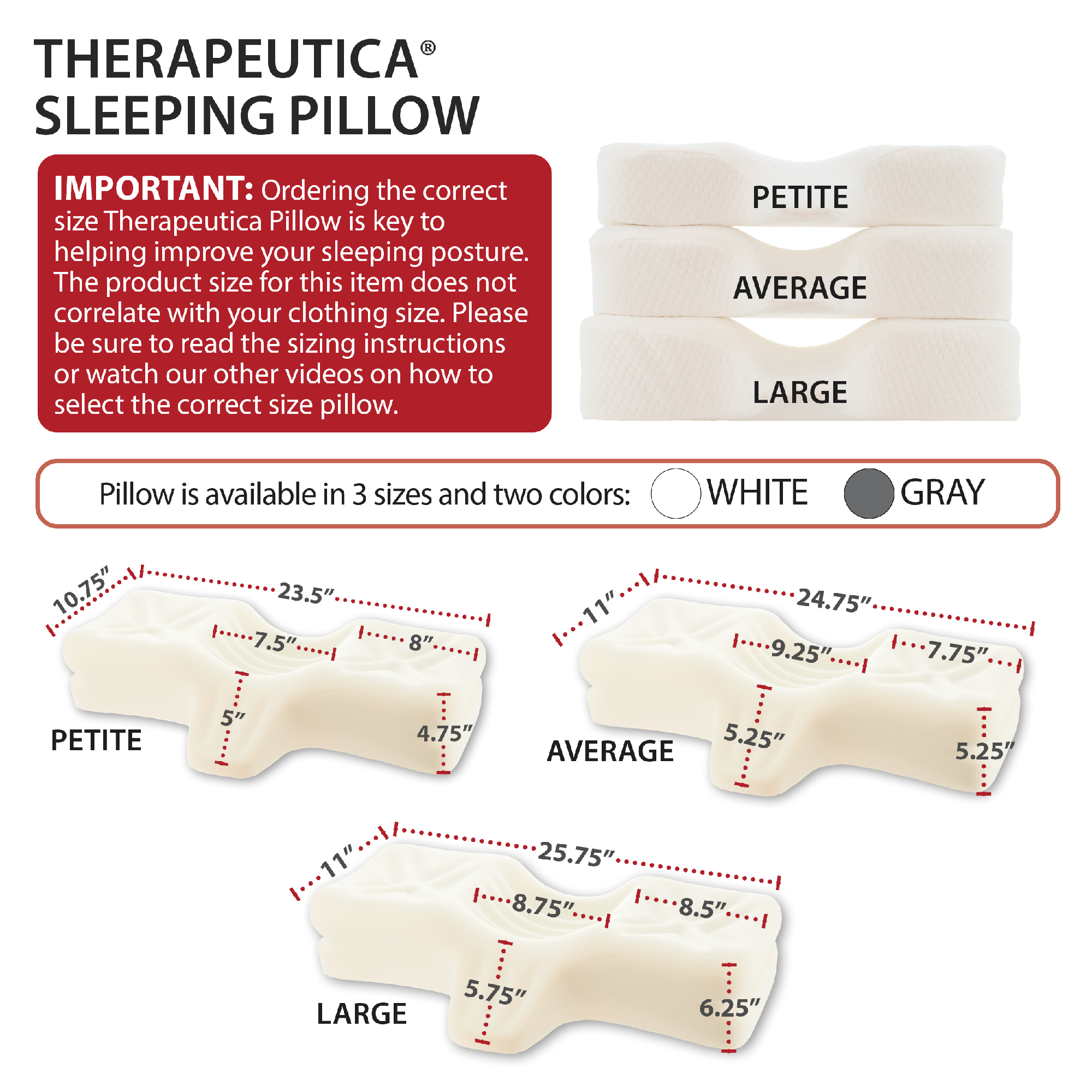 Therapeutica Pillow, Orthopedic Support - White & Core Products MicroBeads Dry Eye Compress Moist Heat Pack Bundle