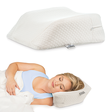 Therapeutica Orthopedic Cervical Travel Pillow Back Side Sleepers