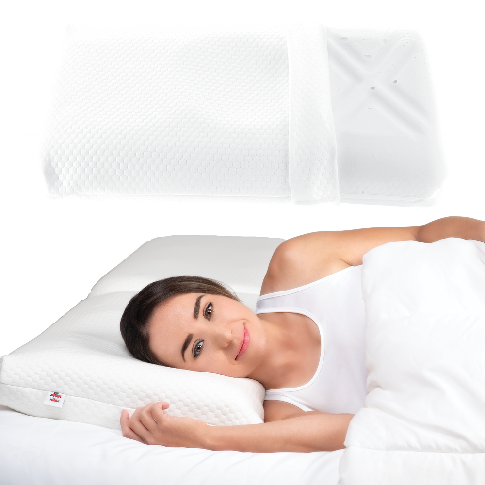 COREFORCE スリーブ ブレスレット ホワイト Tri-Core Ultimate Cervical Pillow for Neck Pain | Orthopedic Support