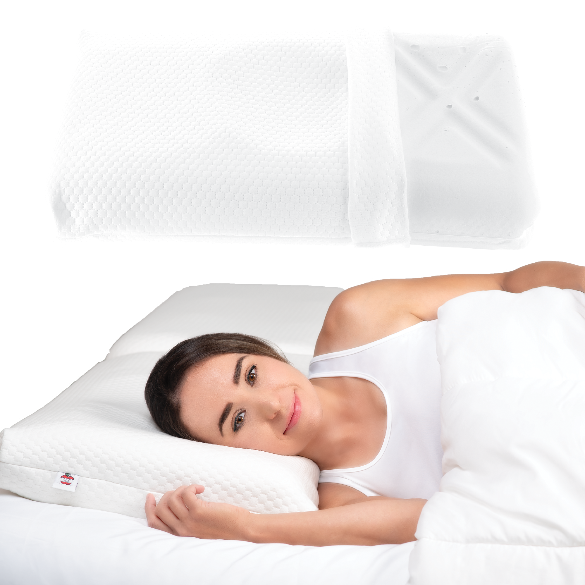 Tri-Core Ultimate Cervical Pillow, Firm Support