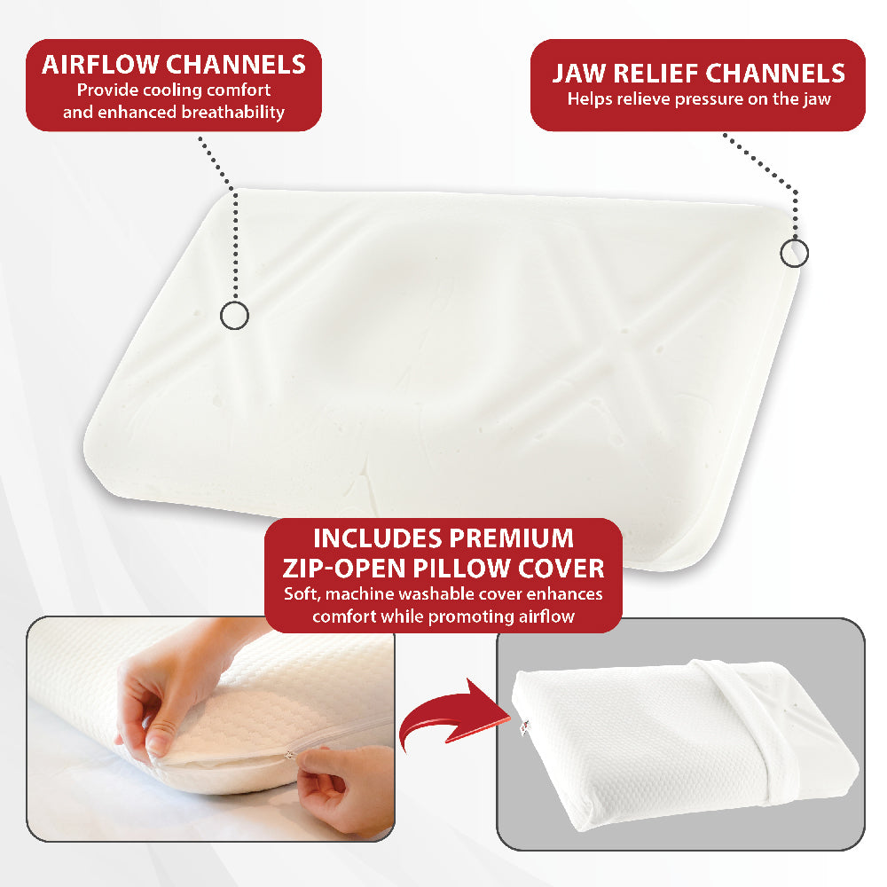 Tri-Core Ultimate Cervical Pillow for Neck Pain | Orthopedic Support