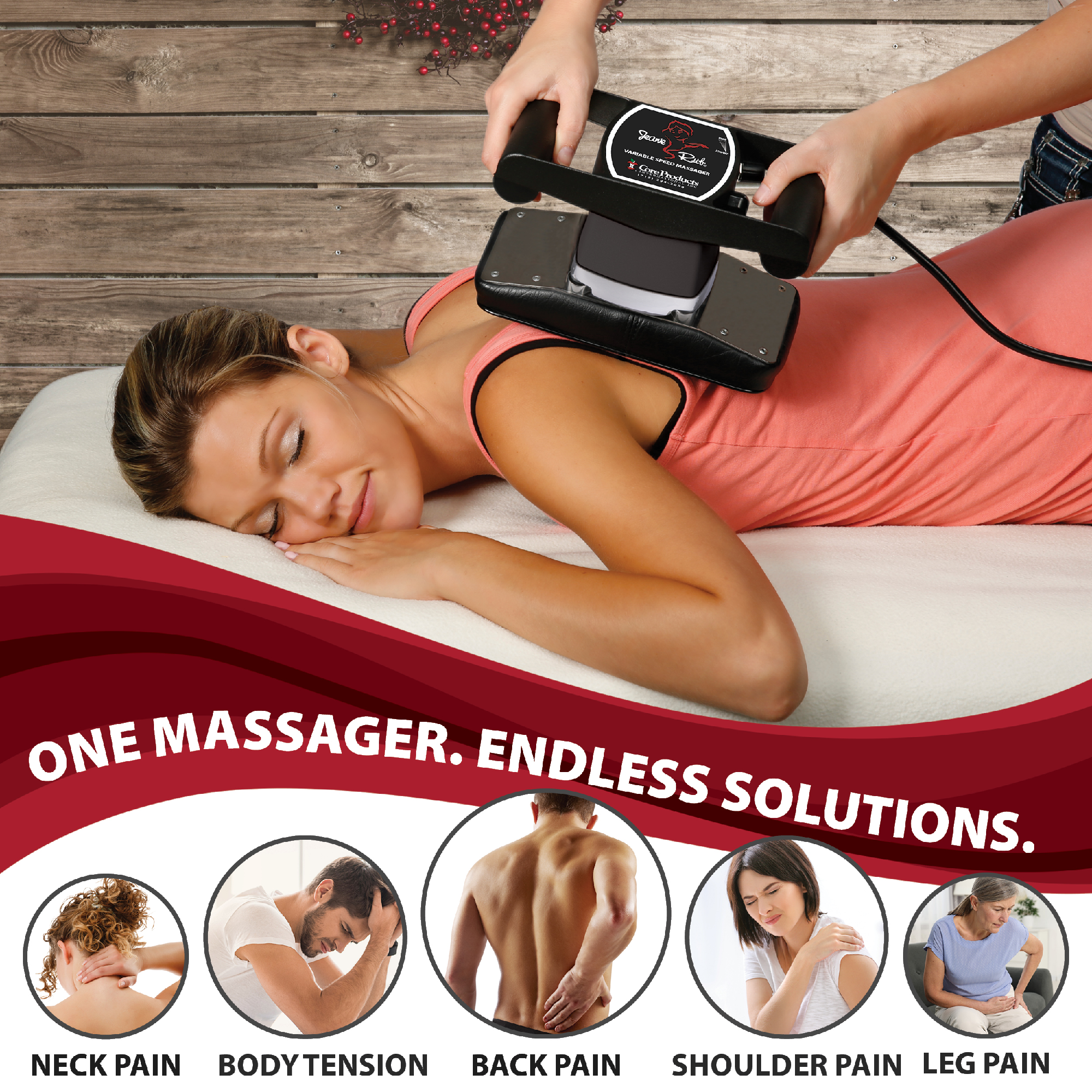 Jeanie Rub Variable Speed Massager