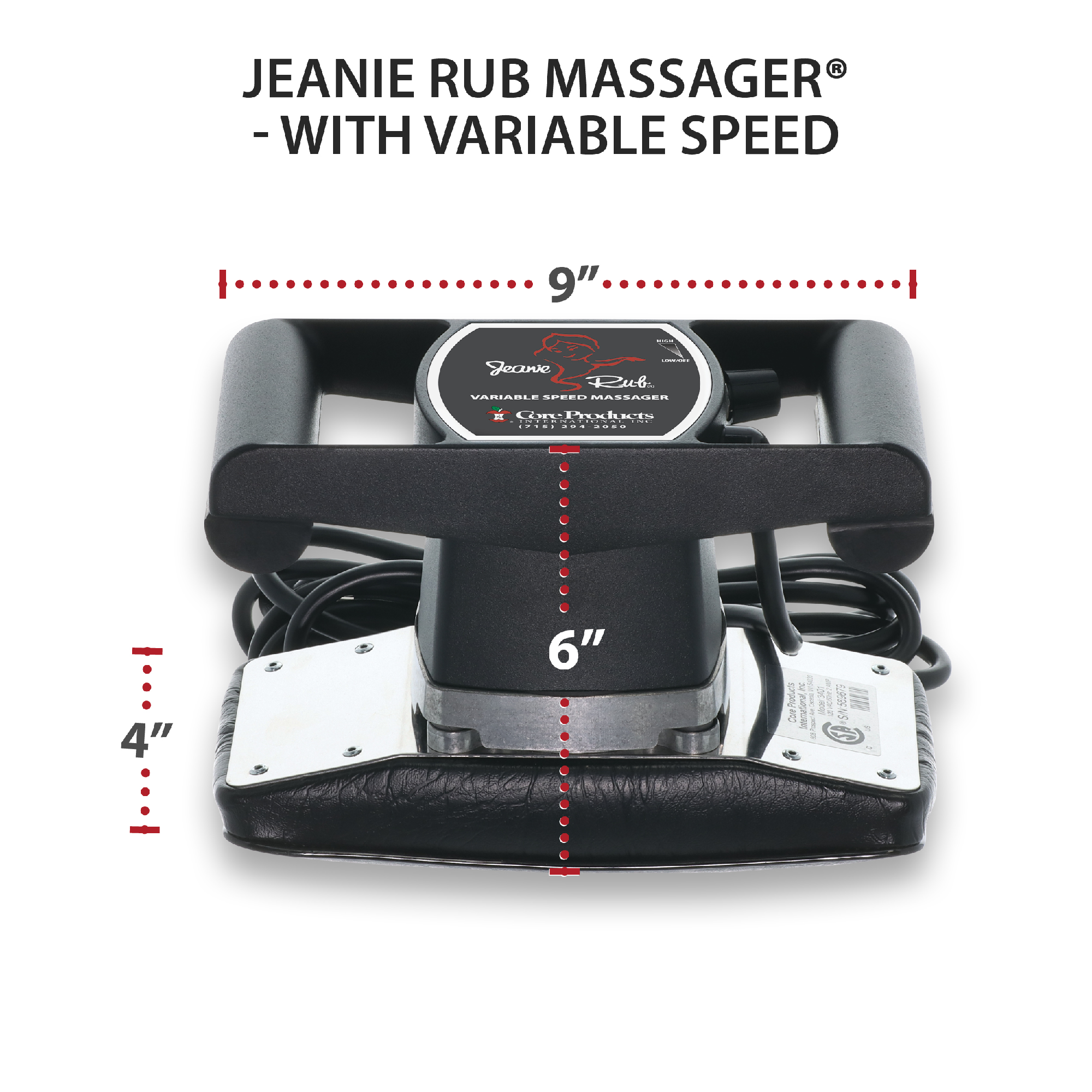 Jeanie Rub Variable Speed Massager