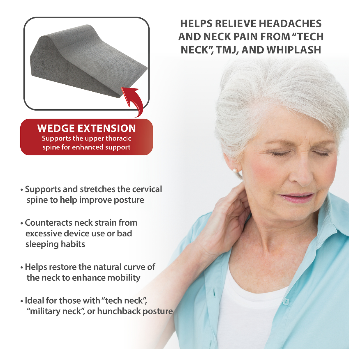 Apex Cervical Orthosis Premium w/ Heat to Help Relieve Neck Pain