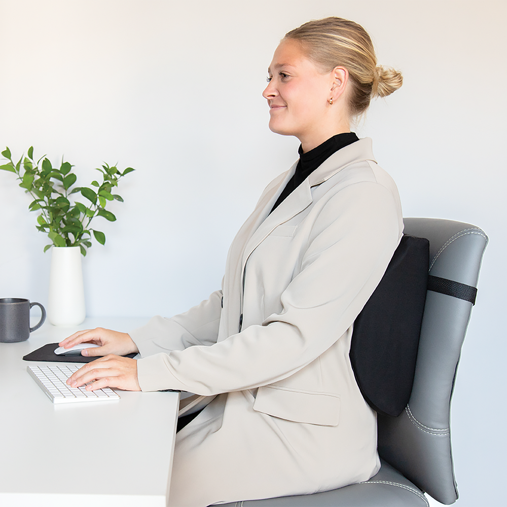 Sitting Support Sitback Rest Lumbar Support Cushion | Help Protect Proper Spinal Curve