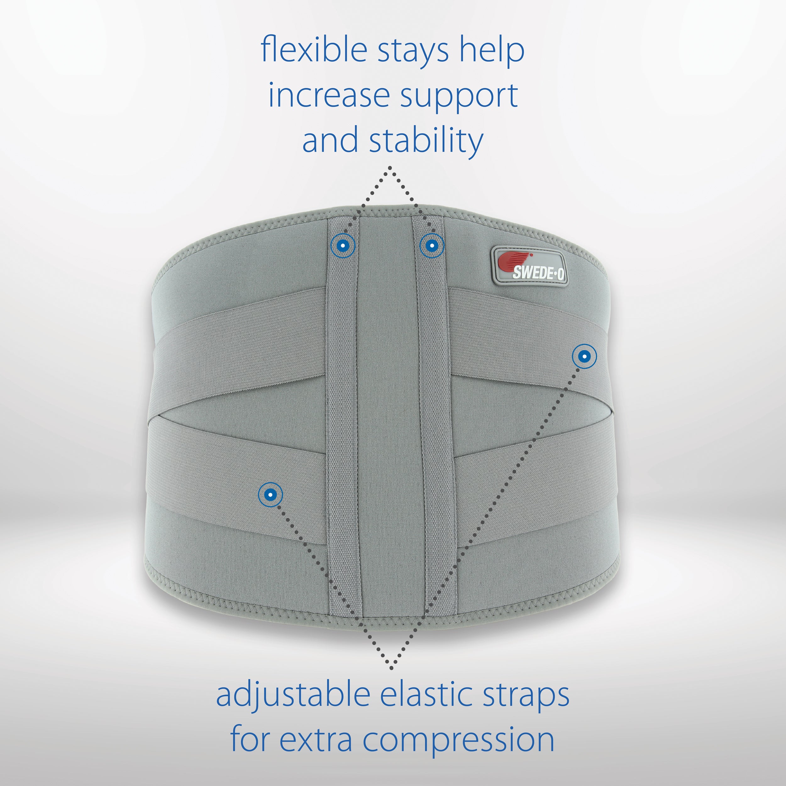 Swede-O Thermal Vent Lumbar Support | Help Relieve Low Back Pain