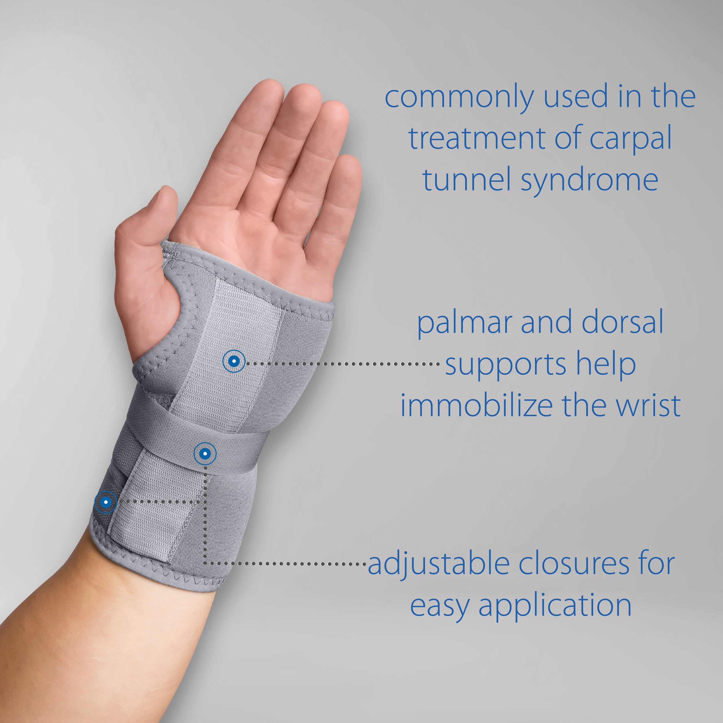 Swede-O Thermal Vent Carpal Tunnel Immobilizer Brace
