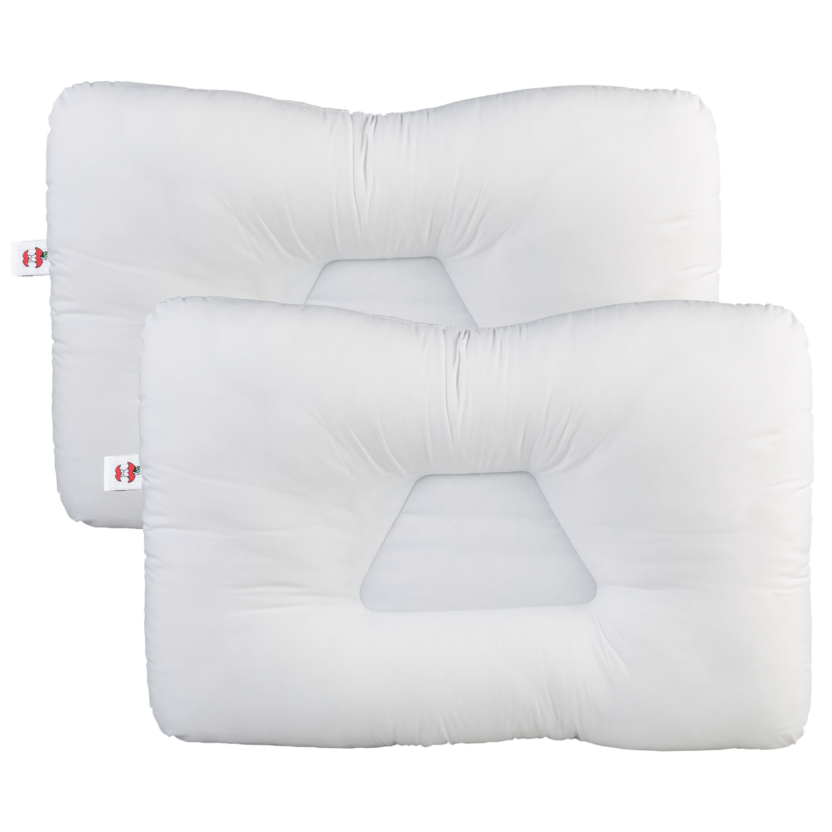 Tri Core Cervical Support Pillow Full Size Firm Support 2 Pack