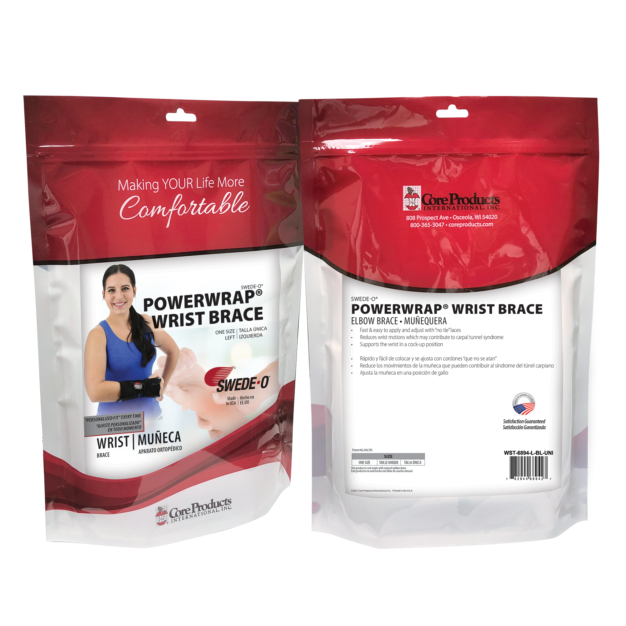 Swede-O PowerWrap Wrist Brace