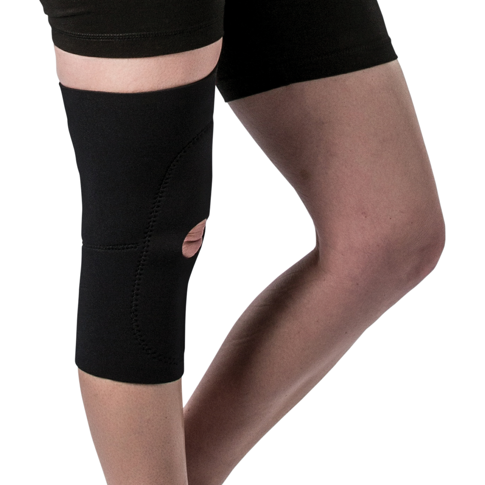 Swede-O Neoprene Open Patella Knee Support Sleeve | Stabilize Patella