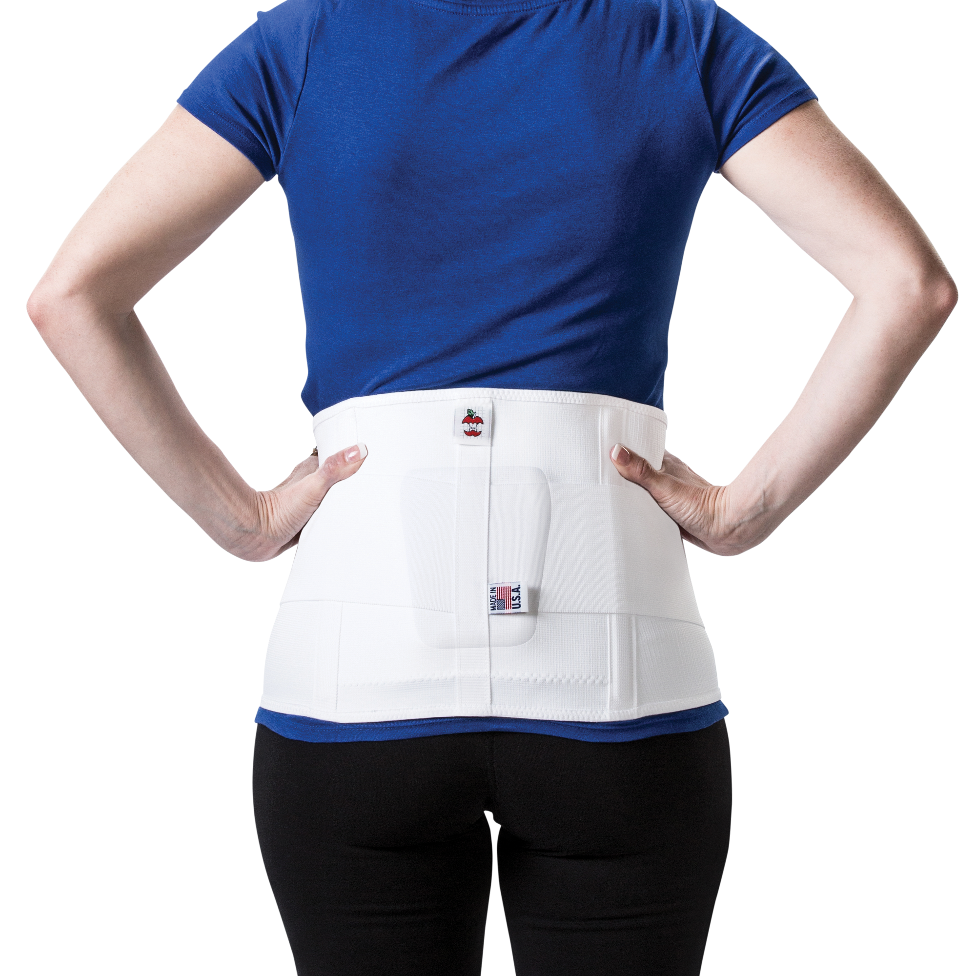 Triple Action Elastic Back Support with Pad