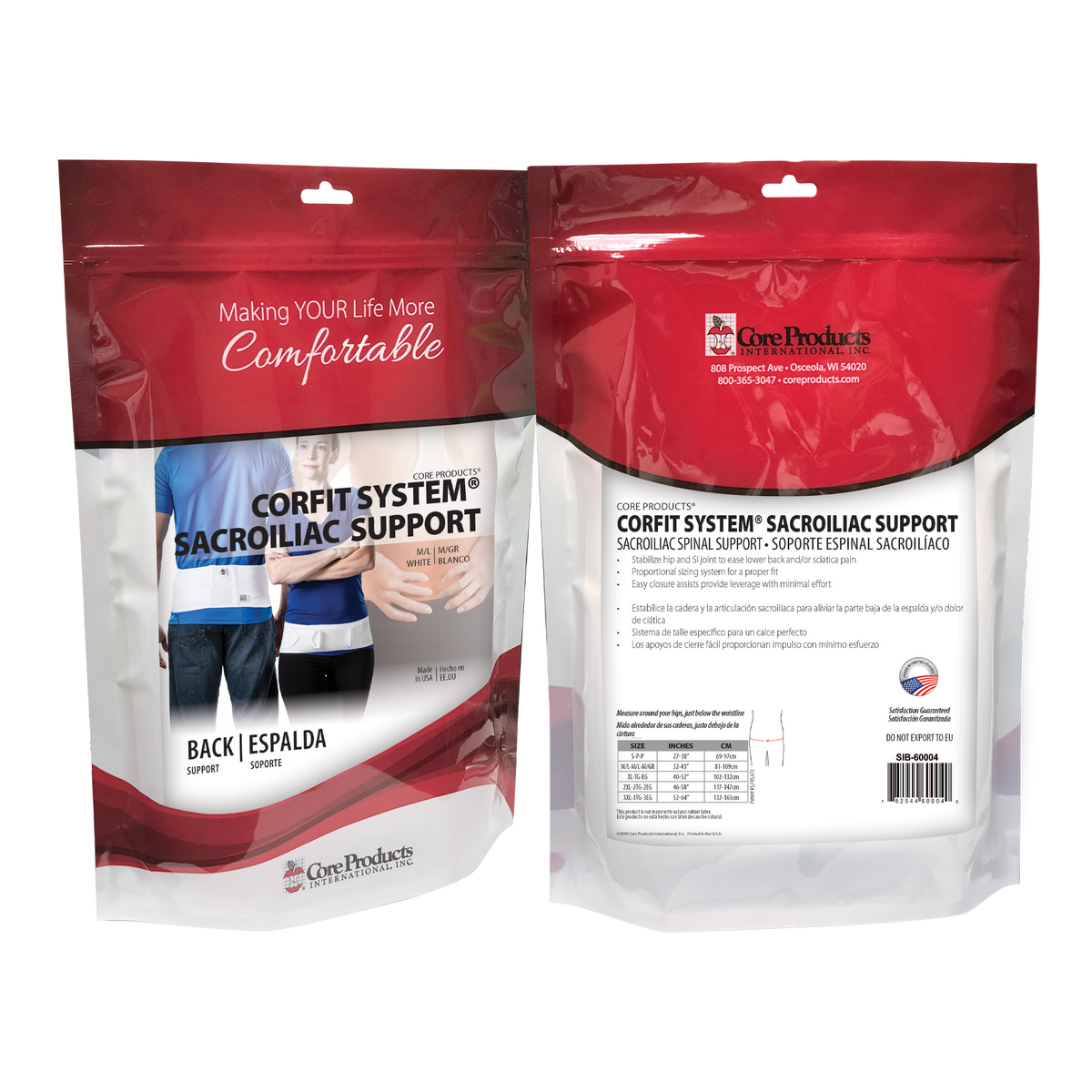 CorFit System Sacroiliac Support | SI Joint Belt